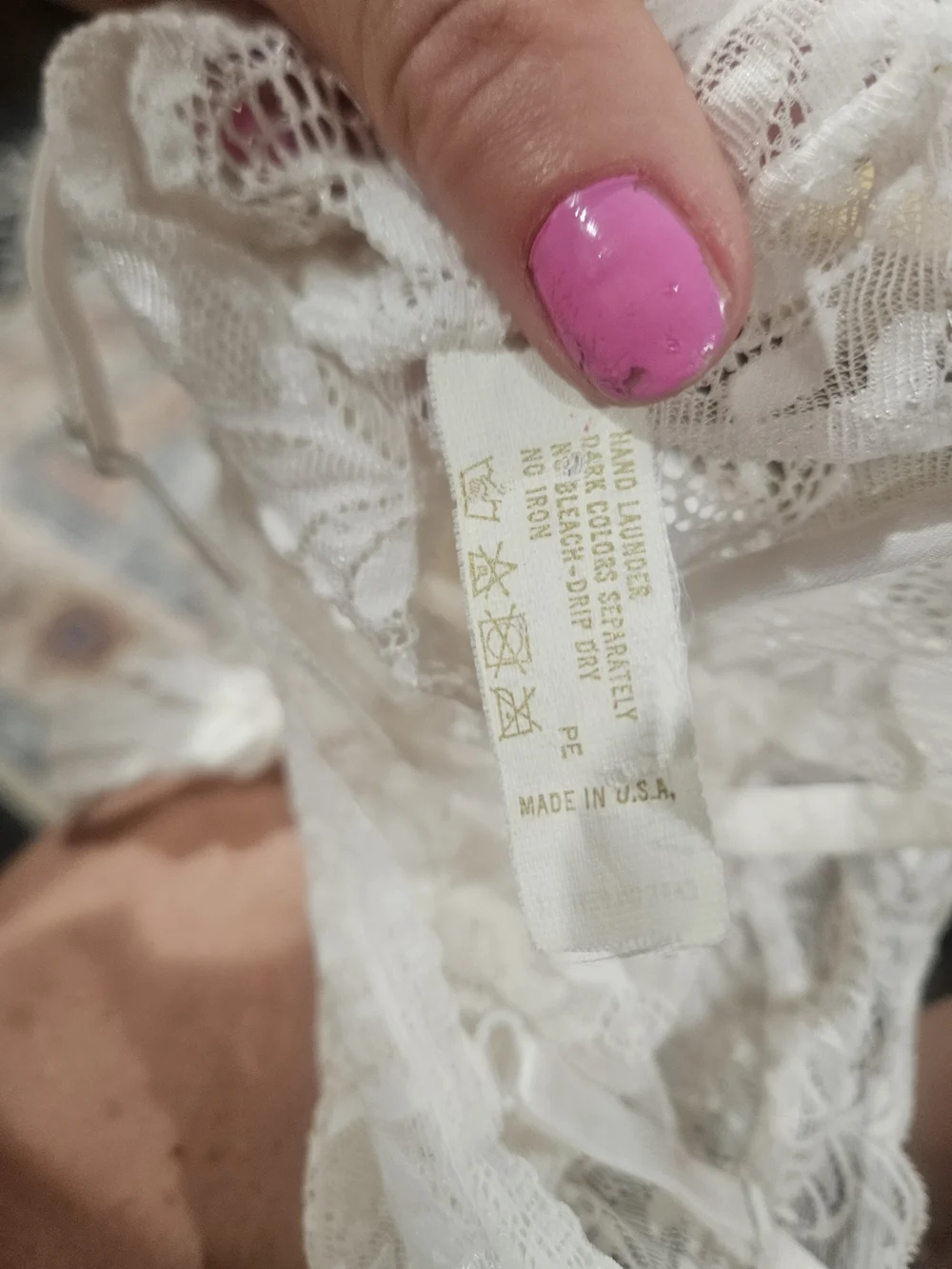 Vintage Victoria’s Secret Lace Teddy Bodysuit White Bridal Lingerie USA. Large